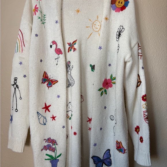 Johnny Was Sabina long cardigan - Picture 2 of 9